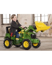 Trator RollyFarmtrac John Deere 7930 - com Pá Carregadora e Rodas Pneumáticas